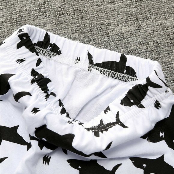 Baby Shark Sleeveless Tank & Shorts Outfit - Picture 5 of 5